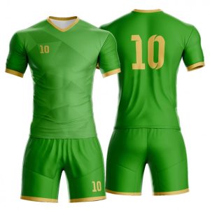 Alternative view of Soccer Uniform